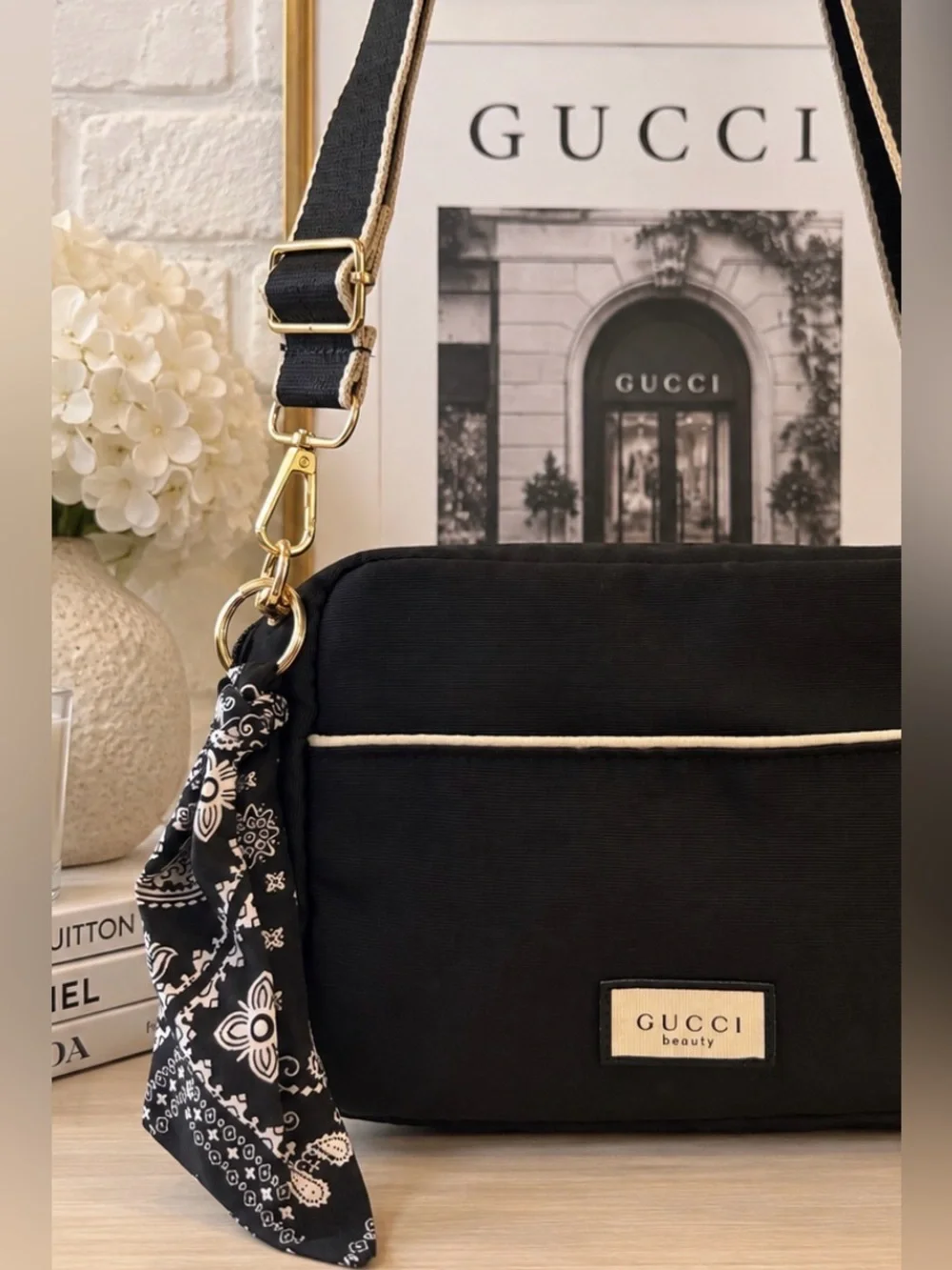 Gucci Beauty Cosmetic Bag GWP VIP item NWOT